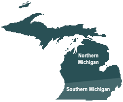 What part of the state of MI? Click on a link at the left.